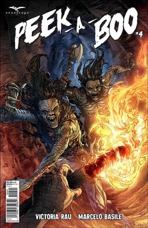 Peek-A-Boo issue 4-D Harvey Tolibao Cover