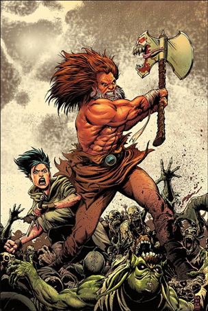 Barbaric issue 1-G Darick Robertson 1:50 Cover