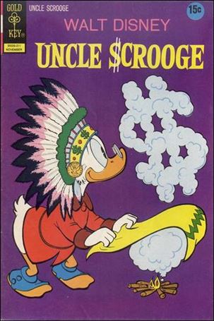 Walt Disney's Uncle Scrooge issue 102 15 Cent Cover