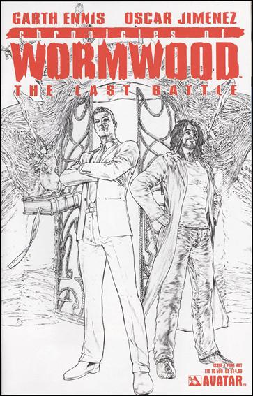 Chronicles of Wormwood: The Last Battle issue 1-F Pure Art Cover 1/500