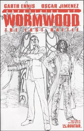 Chronicles of Wormwood: The Last Battle issue 1-F Pure Art Cover 1/500