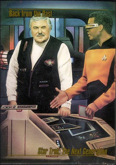 Star Trek Master Series: Series 1 (Base Set) card 53 Back from the Past