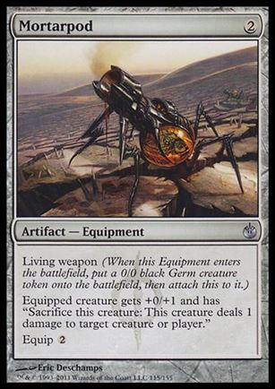 Magic the Gathering: Mirrodin Besieged (Base Set) card 115 Mortarpod
