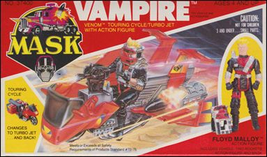 M.A.S.K.  (Vehicle and Figure Sets) figure 18 Vampire (w/ Floyd Malloy)  