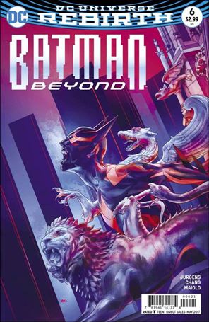 Batman Beyond (2016) issue 6-B Martin Ansin Cover
