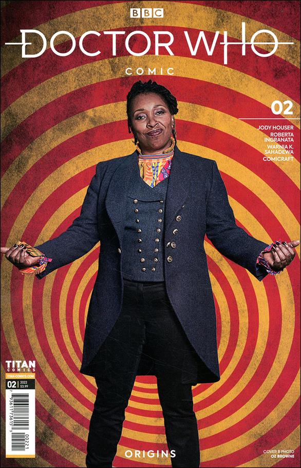 Doctor Who Origins issue 2-B Photo Cover