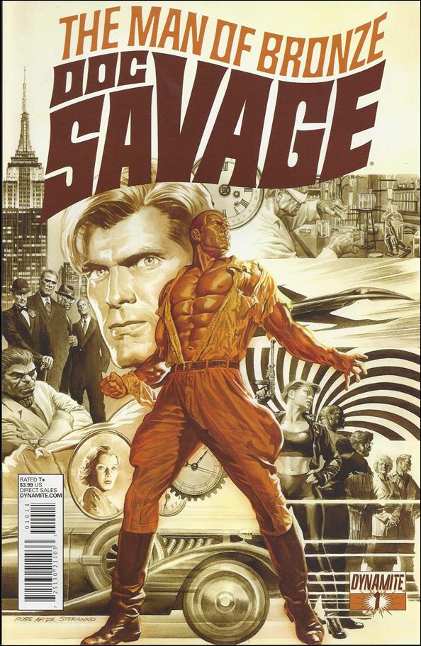 Doc Savage (2013) issue 1 Alex Ross Standard Cover