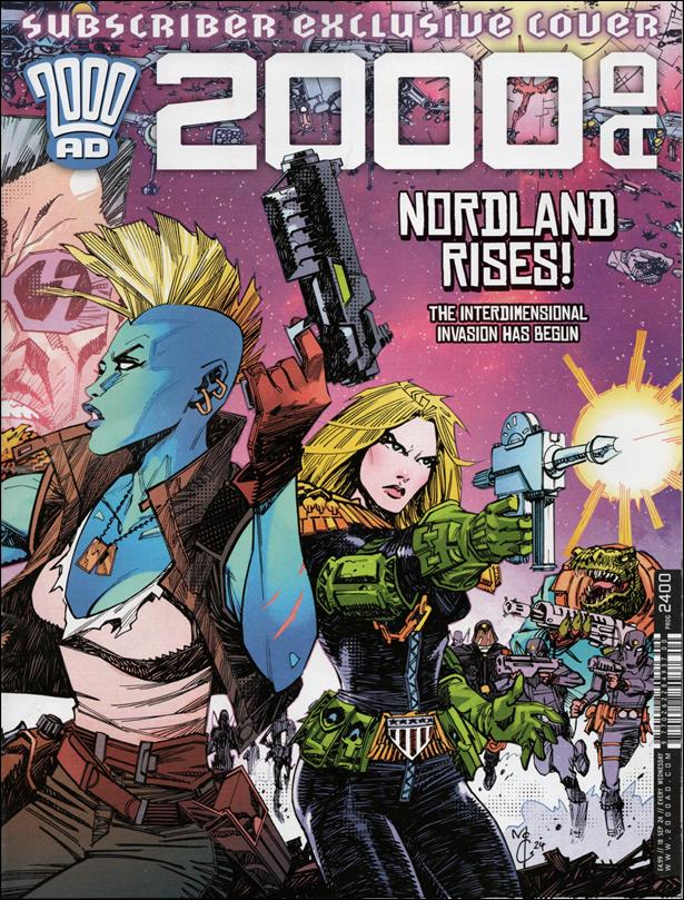 2000 A.D. (UK) issue 2400-B Subscriber Exclusive Cover