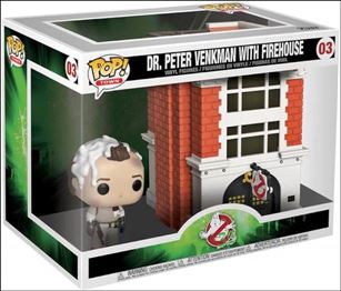 POP! Town figure 3 Dr. Peter Venkman with Firehouse
