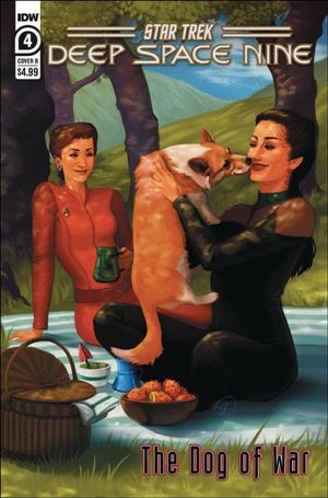 Star Trek: Deep Space Nine - The Dog of War issue 4-B Mali Ware Cover