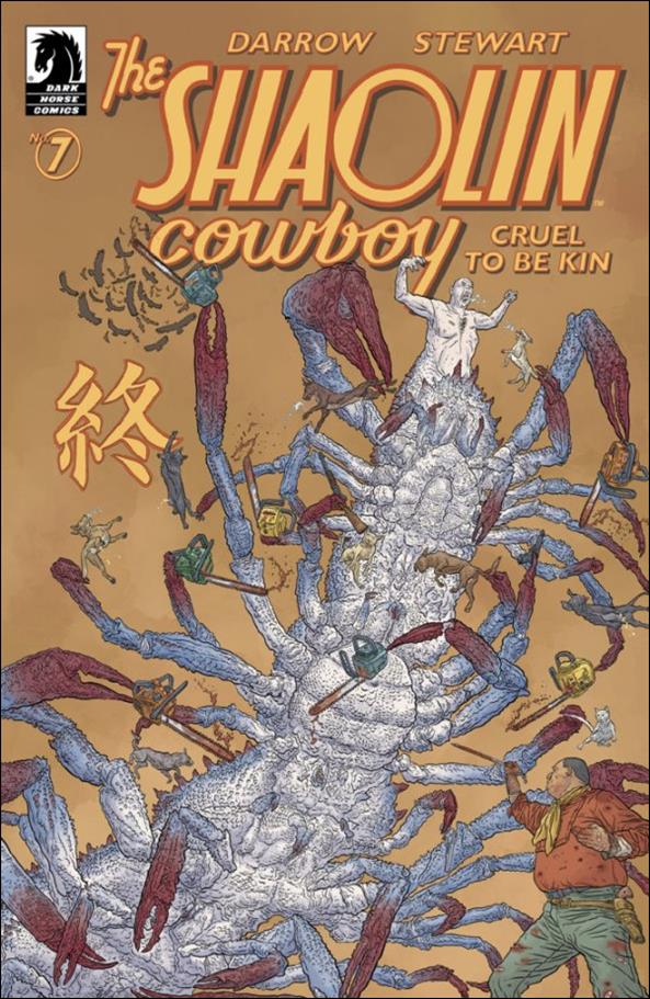 Shaolin Cowboy: Cruel to be Kin issue 7 Geof Darrow Cover