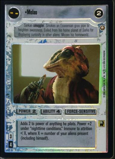 Star Wars: Reflections II: Expanding the Galaxy (Base Set) card 85 Melas