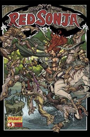 Red Sonja (2005) issue 5-C Nick Bradshaw Cover