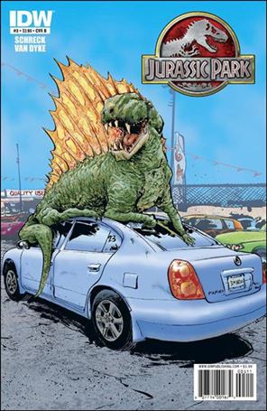 Jurassic Park (2010) issue 3-B Paul Pope Cover