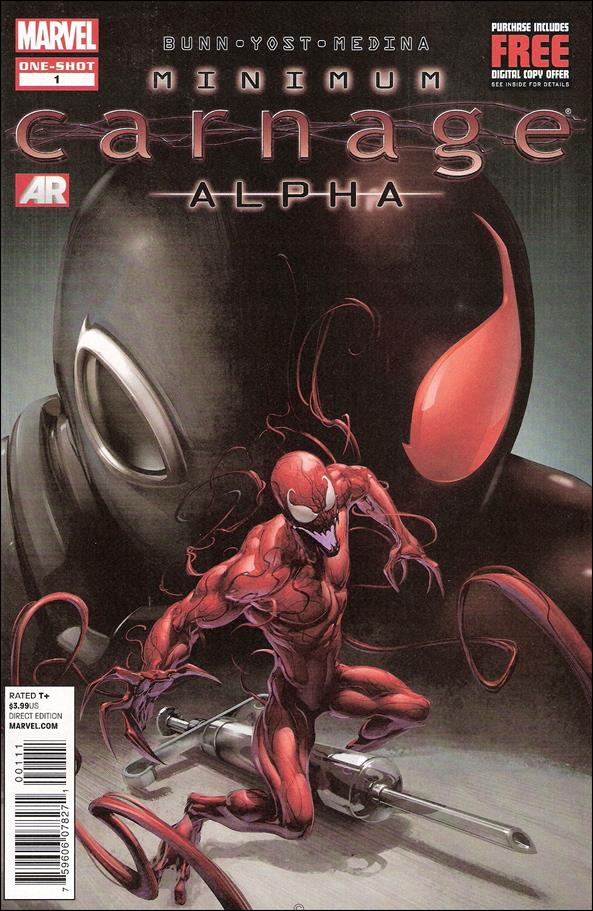 Minimum Carnage: Alpha issue 1 Clayton Crain Cover