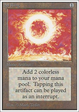 Magic the Gathering: Unlimited (Base Set) card 271 Sol Ring