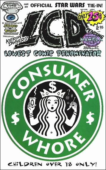 LCD: Kieron Dwyer's Lowest Comic Denominator issue 0 Starbucks Cover