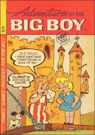 Adventures of the Big Boy issue 100 East Coast Cover