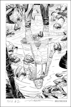 Planet of the Apes: Cataclysm issue 6-C Mitch Breitweiser 1:xx Sketch Cover