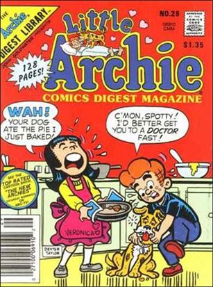 Little Archie Comics Digest Magazine issue 29 Digest Sized