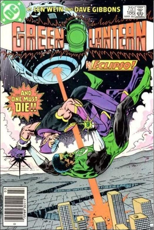 Green Lantern (1960) issue 186-B Newsstand Cover