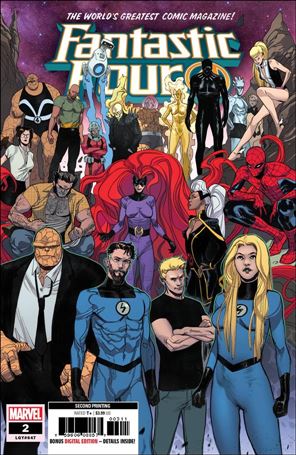 Fantastic Four (2018) issue 2-E Sara Pichelli Cover (2nd Printing)