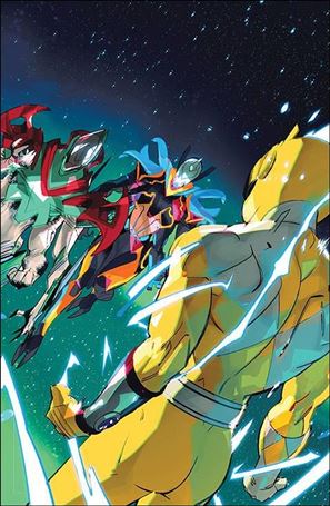 Power Rangers issue 11-D Daniele Di Nicuolo 1:15 Virgin Cover