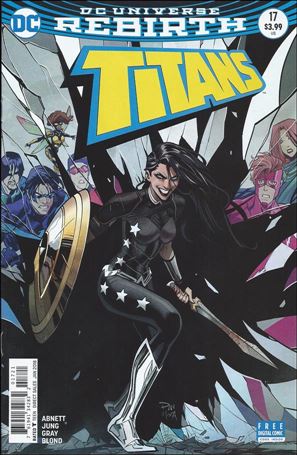 Titans (2016) issue 17-B Dan Mora Cover