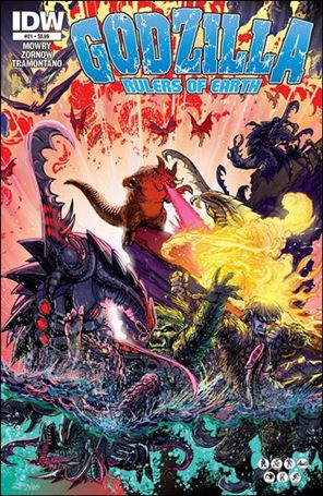 Godzilla: Rulers of the Earth issue 21 Jeff Zornow Cover