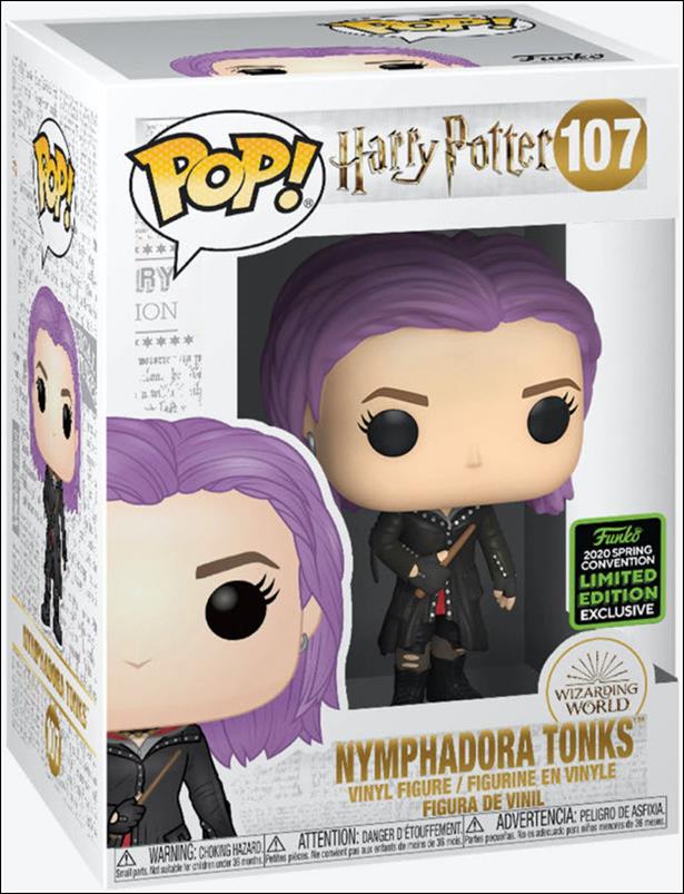 POP! Harry Potter figure 107-B Nymphadora Tonks Spring Convention Exclusive