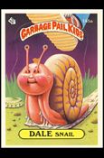 Garbage Pail Kids: Series 04 (Base Set) card 145a Dale Snail