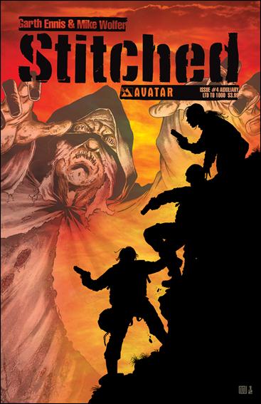 Stitched issue 4-E Auxiliary Cover 1/1000
