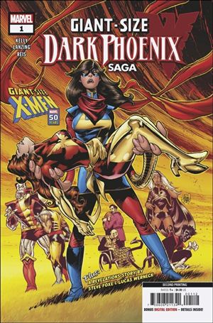 Giant-Size Dark Phoenix Saga issue 1.00-H Adam Kubert Cover (Second Printing)