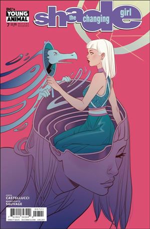 Shade, the Changing Girl issue 7-B Marguerite Sauvage Cover