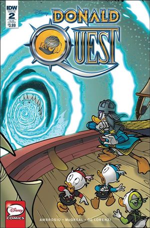 Donald Quest issue 2-B Andrea Freccero Subscription Cover