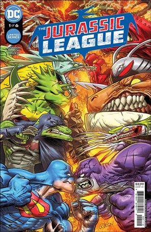 Jurassic League issue 1-D Juan Gedeon Cover (2nd Printing)