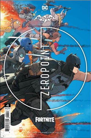 Batman/Fortnite: Zero Point issue 4 Mikel Janin Cover