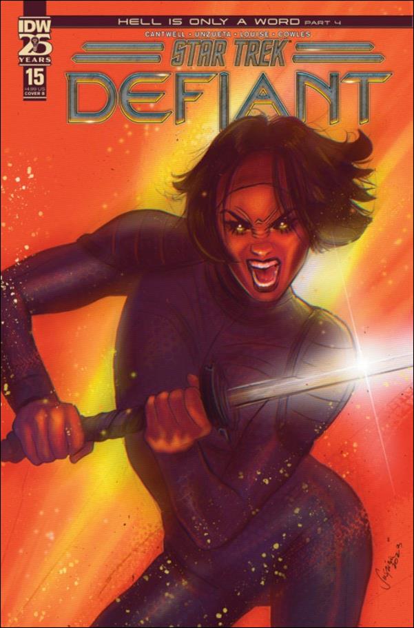 Star Trek: Defiant issue 15-B Suspiria Vilchez Cover