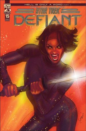 Star Trek: Defiant issue 15-B Suspiria Vilchez Cover