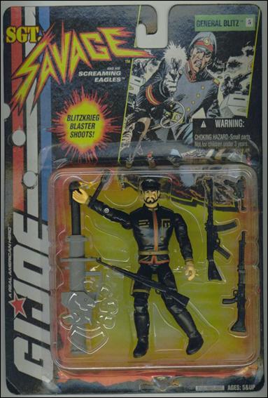 G.I. Joe: Sgt Savage and the Screaming Eagles (4") figure 5 General Blitz