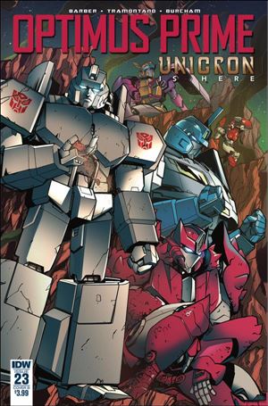 Optimus Prime issue 23-B Priscilla Tramontano Cover
