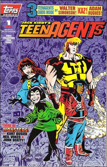 Jack Kirby's Teenagents issue 1-B Unbagged