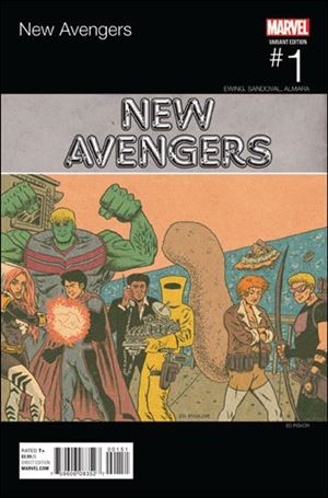 New Avengers (2015) issue 1-C Ed Piskor Hip Hop Cover