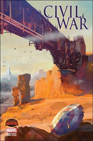 Civil War (2015) issue 2-B Alex Maleev 1:10 Landscape Cover