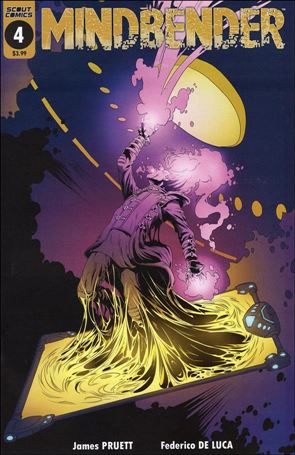 Mindbender issue 4 Federico De Luca Cover