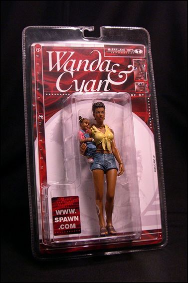 Spawn Collectors Club Exclusives figure 4 Wanda and Cyan