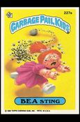 Garbage Pail Kids: Series 06 (Base Set) card 227a Bea Sting