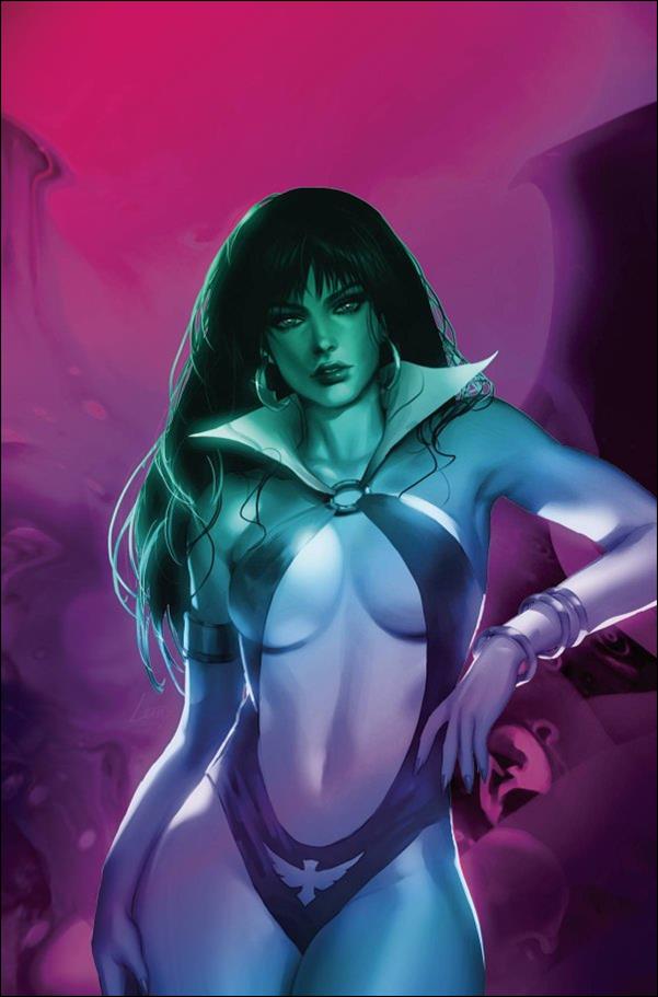 Vampirella: Mindwarp issue 1-J Leirix Li Ultraviolet 1:7 FOC Virgin Cover