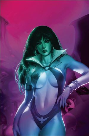 Vampirella: Mindwarp issue 1-J Leirix Li Ultraviolet 1:7 FOC Virgin Cover