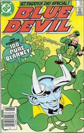 Blue Devil issue 25-B Newsstand Cover